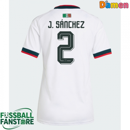 Mexiko Jorge Sanchez #2 Replik Auswärtstrikot Damen WM 2026 Kurzarm